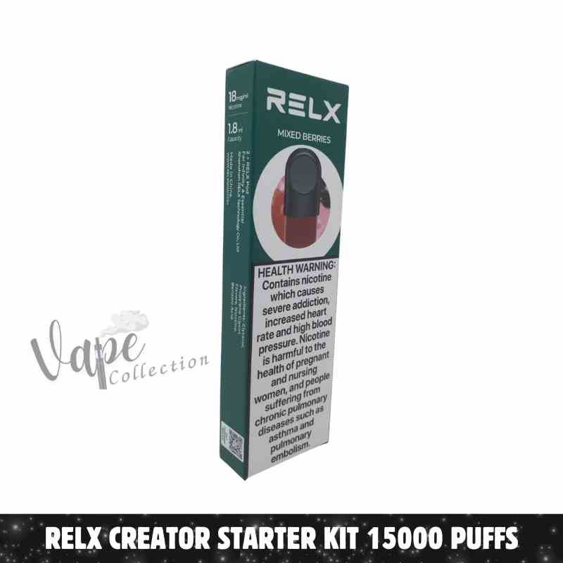 RELX POD PRO 2PCS Price in Dubai MIXED BERRIES RELX POD PRO 2PCS Price in Dubai MIXED BERRIES