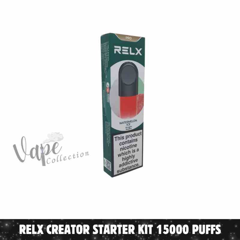RELX POD PRO 2PCS Price in Dubai WATERMELON ICE RELX POD PRO 2PCS Price in Dubai WATERMELON ICE