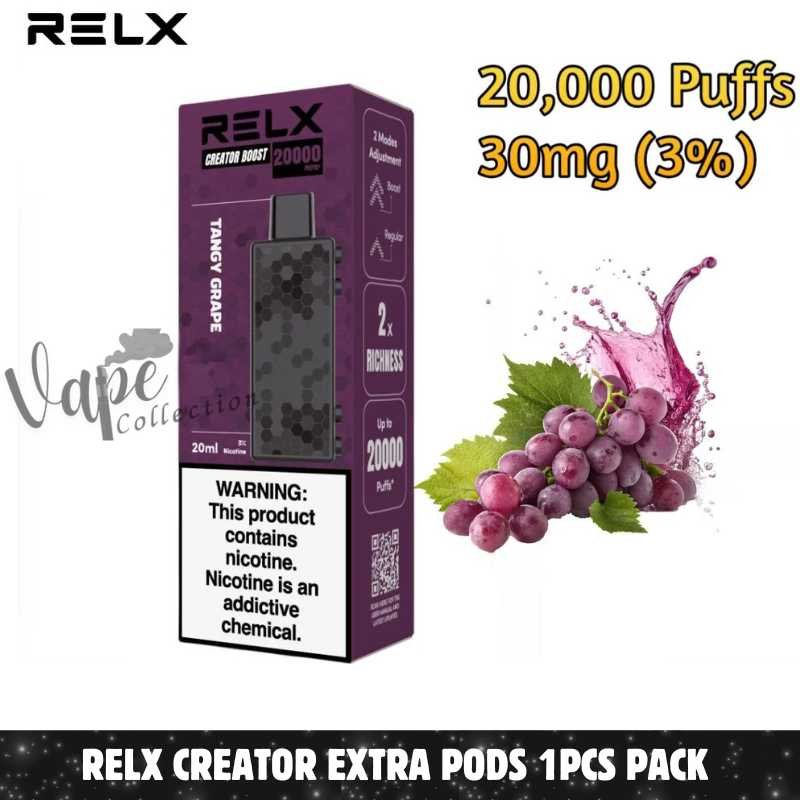 Relx-Creator-Extra-Pods-Tangy-Grape Relx-Creator-Extra-Pods-Tangy-Grape