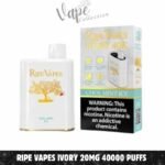 Ripe Vapes IVORY 20MG 40000 Puffs Disposable Vape In UAE – Buy Now