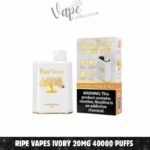 Ripe Vapes IVORY 20MG 40000 Puffs Disposable Vape In UAE – Buy Now