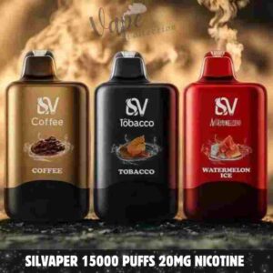Silvaper 15000 Puffs 20mg nicotine Disposable Vape In Dubai - Buy Now