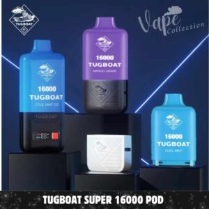 Tugboat Super 16000 Pod Cartridges 5% Nicot