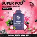 Tugboat Super 16000 Pod Cartridges 5% Nicot