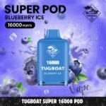 Tugboat Super 16000 Pod Cartridges 5% Nicot