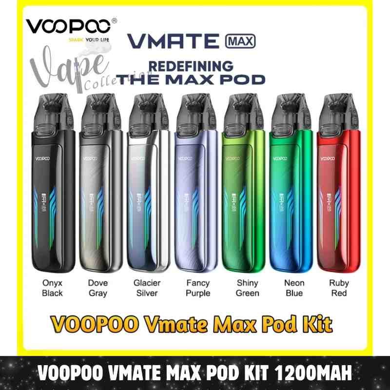 VOOPOO Vmate Max Pod Kit 1200mAh In UAE – Buy Now (2) VOOPOO Vmate Max Pod Kit 1200mAh In UAE – Buy Now
