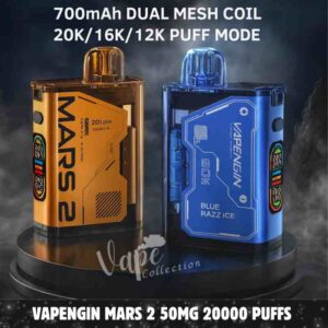 Vapengin Mars 2 50MG 20000 Puffs Disposable Vape in Dubai - Buy Now