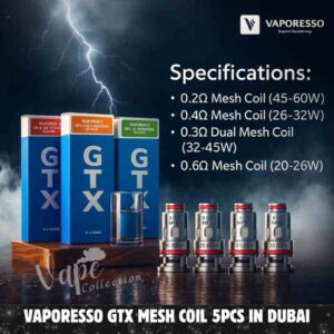 Vaporesso GTX Mesh Coil 5pcs In Dubai - Buy Now
