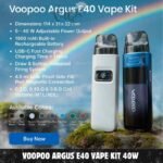 Voopoo Argus E40 Vape Kit 40W In UAE  Buy