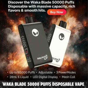WAKA Blade 50000 Puffs Disposable Vape In Dubai – Buy Now
