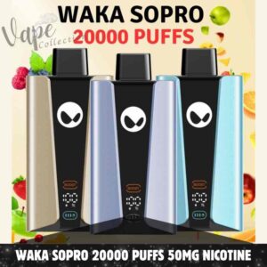WAKA SoPro 20000 Puffs 50MG Nicotine Disposable Vape In UAE – Buy Now