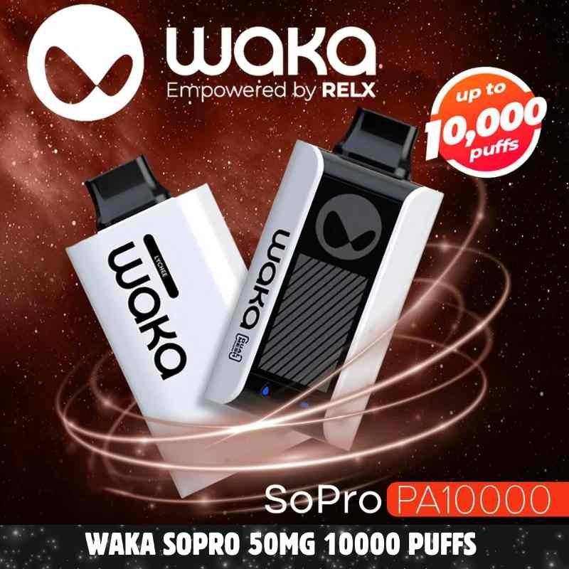 WAKA SoPro 50MG 10000 Puffs Disposable Vape In UAE – Buy Now WAKA SoPro 50MG 10000 Puffs Disposable Vape In UAE – Buy Now