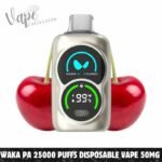 Waka-PA-25000-Puffs-Disposable-Vape-50-MG-Dark-Cherry