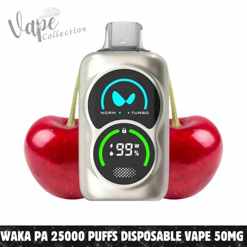 Waka-PA-25000-Puffs-Disposable-Vape-50-MG-Dark-Cherry Waka-PA-25000-Puffs-Disposable-Vape-50-MG-Dark-Cherry