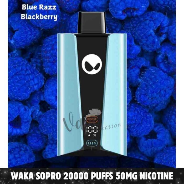 Waka-SoPro-20000-Puffs-50mg-Nicotine-Blueberry-Raspberry