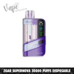 Zgar-Supernova-30000-Puffs-Disposable-Vape-20mg-Grape-Ice