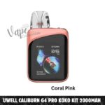 Uwell Caliburn G4 Pro Koko Kit 2000mAh 35W In UAE - Buy Now