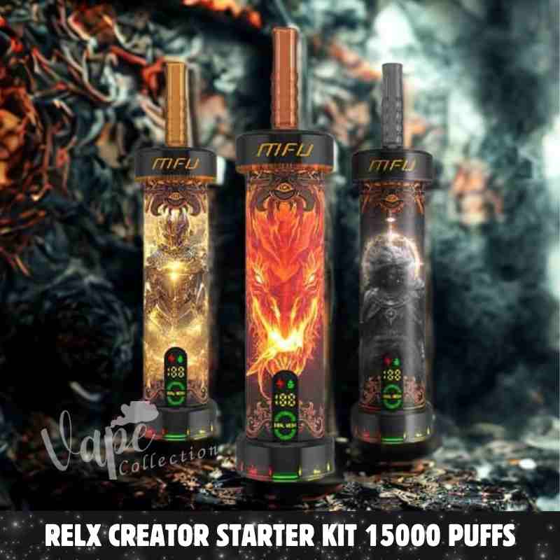 RELX Creator Starter Kit 15000 Puffs Disposable Vape In UAE – Buy Now