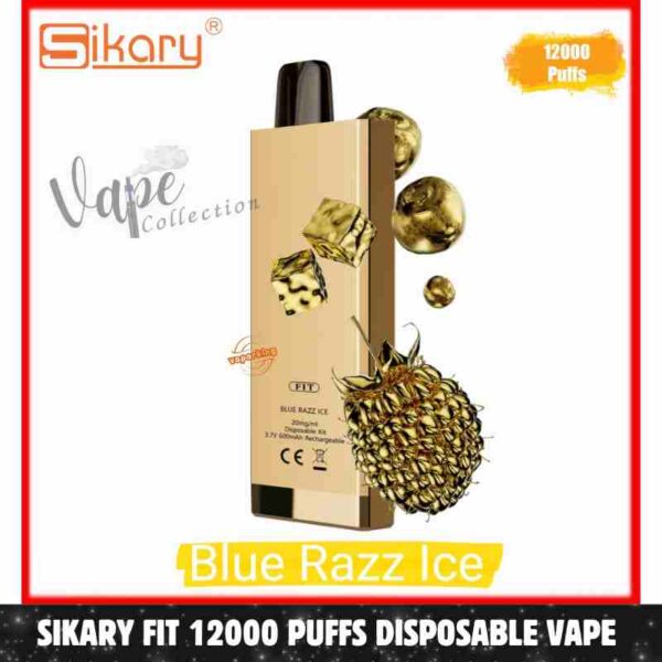 SIKARY-FIT-12000-Puffs-Disposable-Blue-Razz-Ice
