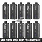 VEIIK C Fiber 40000 Puffs 20mg Disposable Vape in Dubai – Buy Now