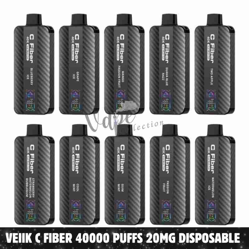 VEIIK C Fiber 40000 Puffs 20mg Disposable Vape in Dubai – Buy Now