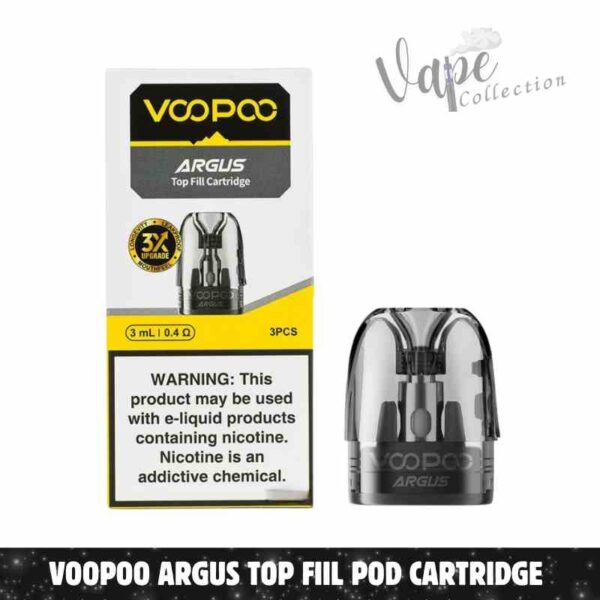 VOOPOO Argus Top Fiil Pod Cartridge 2ml_3ml In UAE - Buy Now
