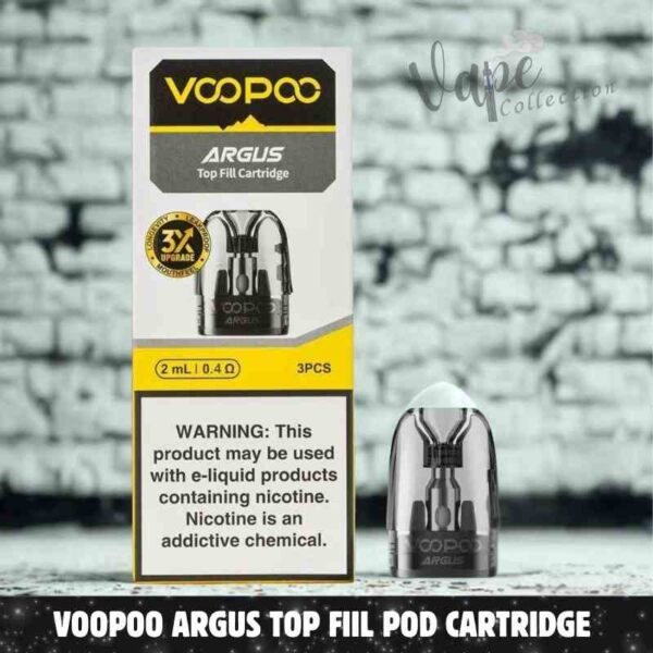 VOOPOO Argus Top Fiil Pod Cartridge 2ml_3ml In UAE - Buy Now