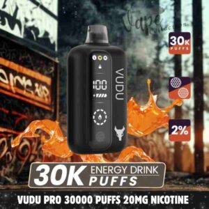 VUDU PRO 30000 Puffs 20MG Nicotine Disposable Vape in Dubai - Buy Now