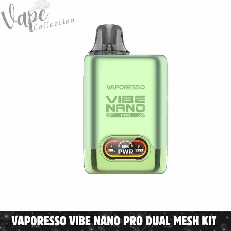 Vaporesso Vibe Nano Pro Dual Mesh Kit in UAE – Buy Now-freshgreenVibe Nano Pro Dual Mesh Kit in UAE – Buy Now-black