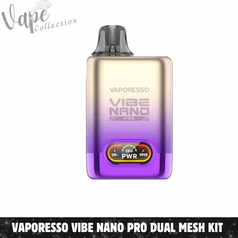 Vaporesso Vibe Nano Pro Dual Mesh Kit in UAE – Buy Now-sparkingpurple