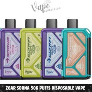 ZGAR Sorna 50K Puffs Disposable Vape in Dubai - Buy Now