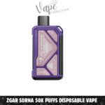ZGAR Sorna 50K Puffs Disposable Vape in Dubai - Buy Now
