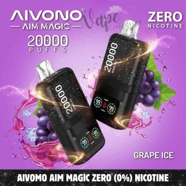 Aivomo Aim Magic Zero (0%) Nicotine 20000 Puffs Disposable in Dubai - Buy Now