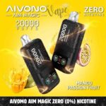 Aivomo Aim Magic Zero (0%) Nicotine 20000 Puffs Disposable in Dubai - Buy Now