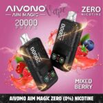 Aivomo Aim Magic Zero (0%) Nicotine 20000 Puffs Disposable in Dubai - Buy Now