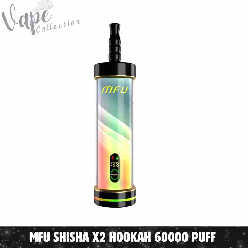 MFU SHISHA X2 Hookah 60000 Puff Disposable Vape In DUBAI - Buy Now