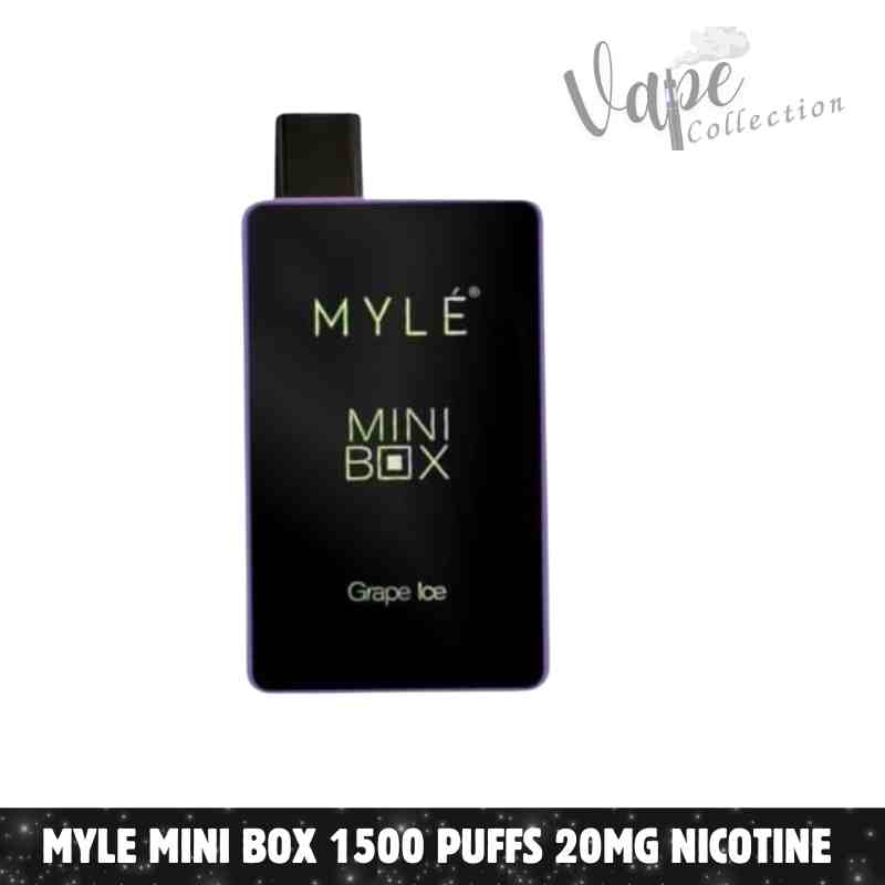 Myle Mini Box 1500 Puffs 20MG Nicotine Disposable Vape in Dubai - Buy Now