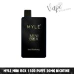 Myle Mini Box 1500 Puffs 20MG Nicotine Disposable Vape in Dubai - Buy Now