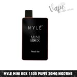 Myle Mini Box 1500 Puffs 20MG Nicotine Disposable Vape in Dubai - Buy Now