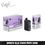 Smooth Allo 35000 puffs 20MG Disposable Vape in Dubai - Buy Now