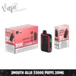 Smooth Allo 35000 puffs 20MG Disposable Vape in Dubai - Buy Now