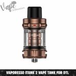 VAPORESSO iTank 2 Vape Tank For DTL Vaping In UAE - Buy Now