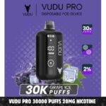 VUDU PRO 30000 Puffs 20MG Nicotine Disposable Vape in Dubai - Buy Now