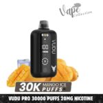 VUDU PRO 30000 Puffs 20MG Nicotine Disposable Vape in Dubai - Buy Now