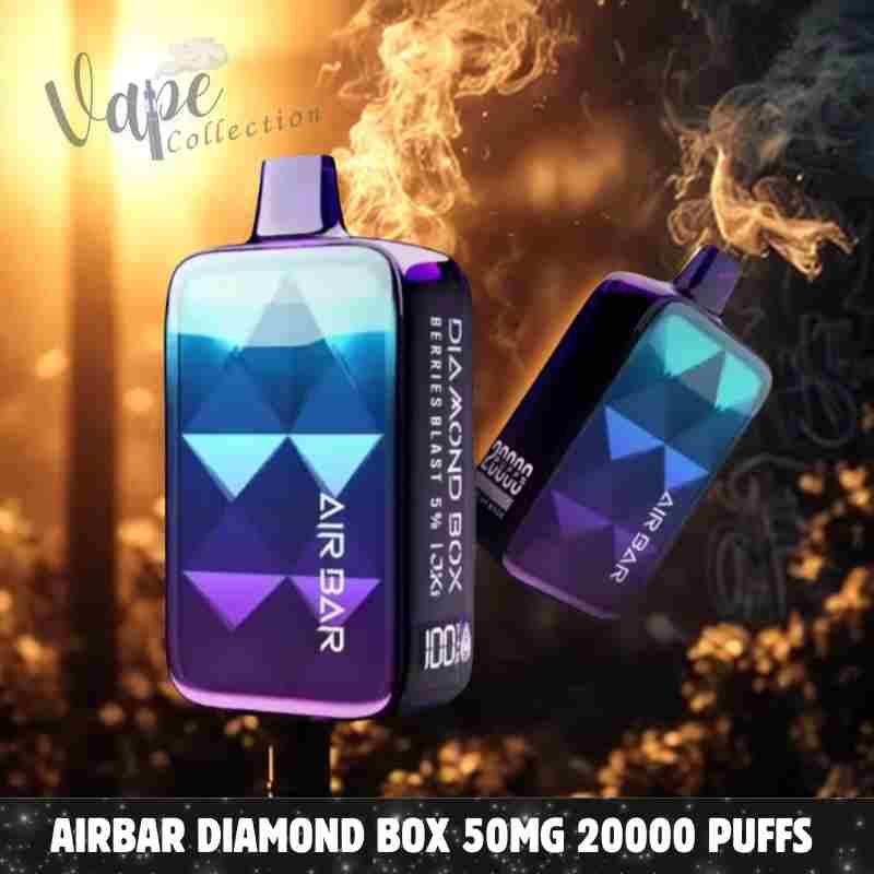 Airbar Diamond Box 50mg 20000 Puffs Disposable Vape in Dubai – Buy Now