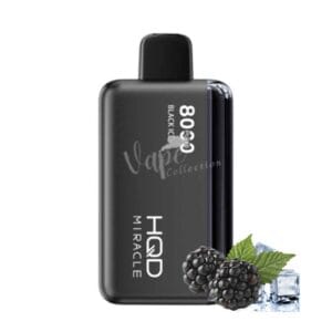 HQD Miracle 8000 puffs zero nicotine (0%) Disposable Vape in Dubai - Buy Now Black Ice