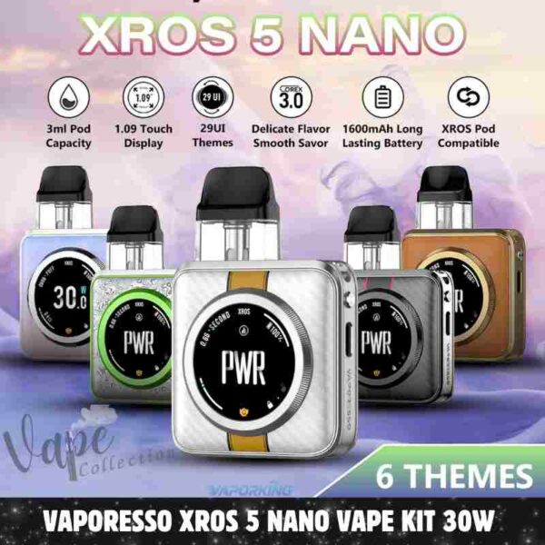 Vaporesso XROS 5 Nano Vape Kit 30W In Dubai - Buy Now