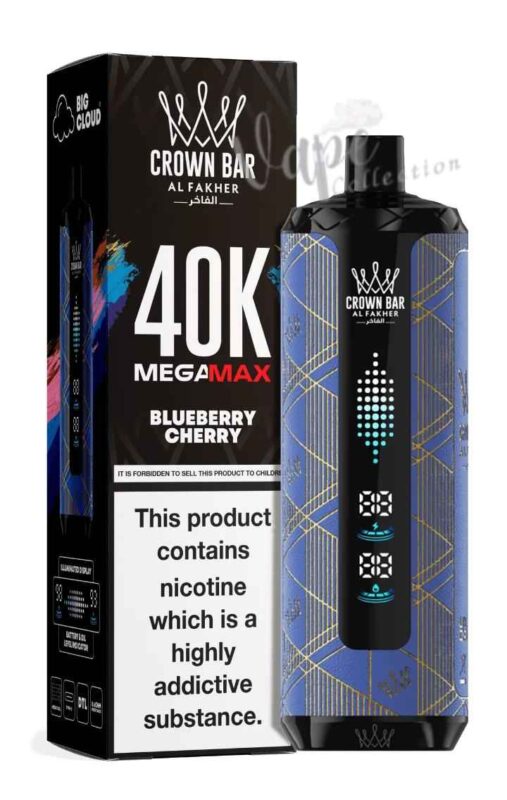 crown bar Al fahker v2.0 mega max Blueberry Cherry