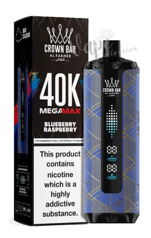 crown bar megamax Al fahker v2.0 Blueberry Raspberry