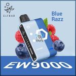 Elfbar ew 9000 puffs 50mg nicotine pods without battery pack-blue razz
